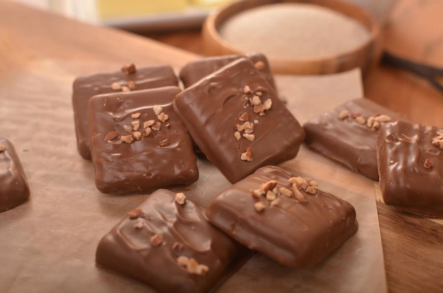 If you're looking to enhance your sweet treats with handmade toffee, check out some of our English Toffee recipes that use Miss Ginny's English Toffee, handmade in Chattanooga.